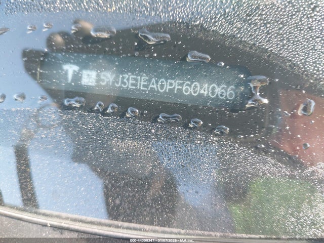 Продаж на аукціоні авто 2023 Tesla Model 3 Rear-wheel Drive, vin: 5YJ3E1EA0PF604066, номер лоту: 44090347