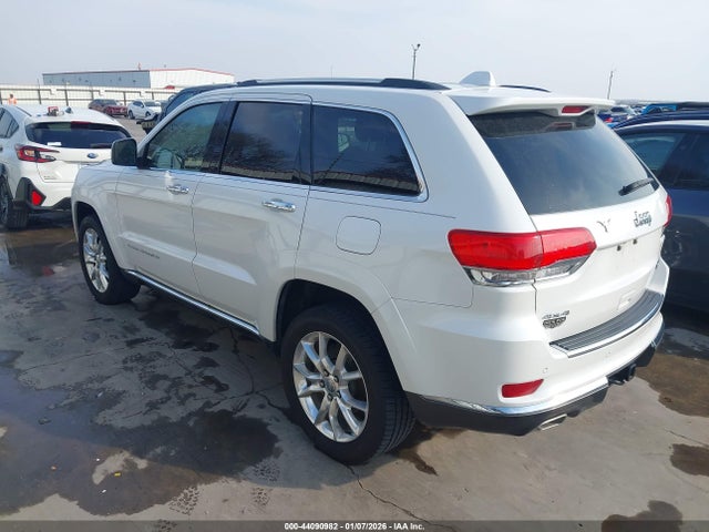 Продажа на аукционе авто 2016 Jeep Grand Cherokee Summit, vin: 1C4RJFJT4GC491455, номер лота: 44090982