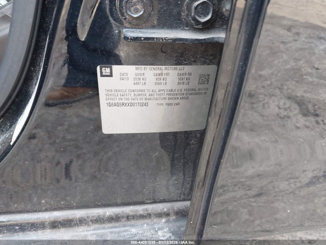 2013 CADILLAC ATS 1G6AG5RXXD0170243 Photo 8