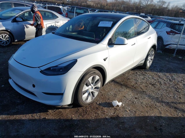 2024 TESLA MODEL Y 7SAYGDEEXRA258132 Photo 1