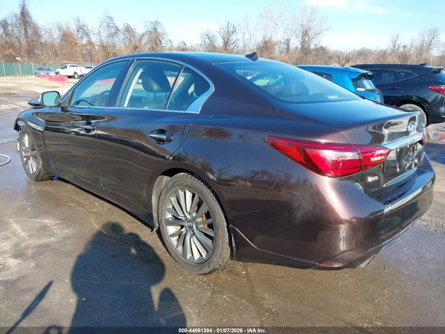 Продажа на аукционе авто 2018 Infiniti Q50 3.0t Luxe, vin: JN1EV7AR3JM435850, номер лота: 44091394