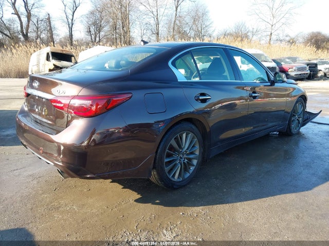 Продажа на аукционе авто 2018 Infiniti Q50 3.0t Luxe, vin: JN1EV7AR3JM435850, номер лота: 44091394