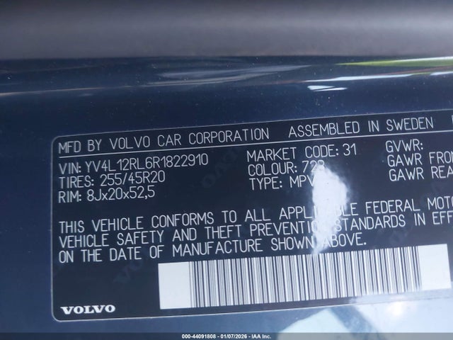 2024 VOLVO XC60 YV4L12RL6R1822910 Photo 8