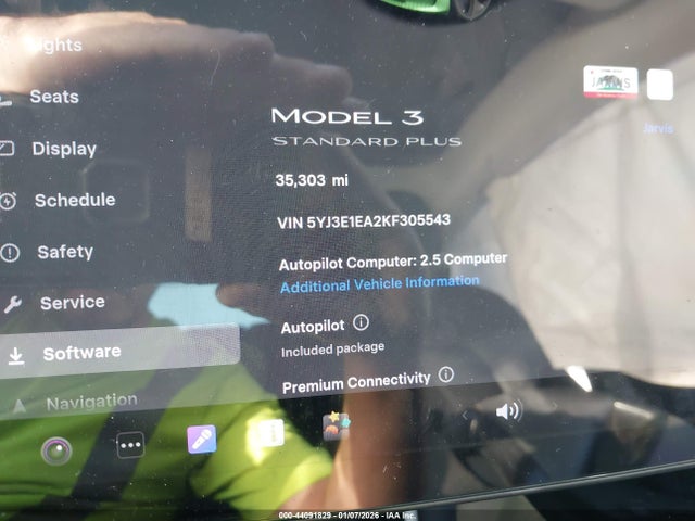2019 TESLA MODEL 3 5YJ3E1EA2KF305543 Photo 6