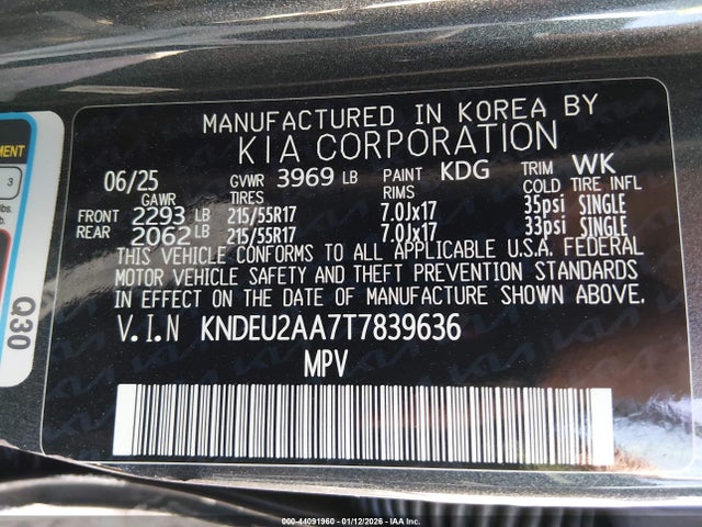 KIA SELTOS S 2026 KNDEU2AA7T7839636 Image 9