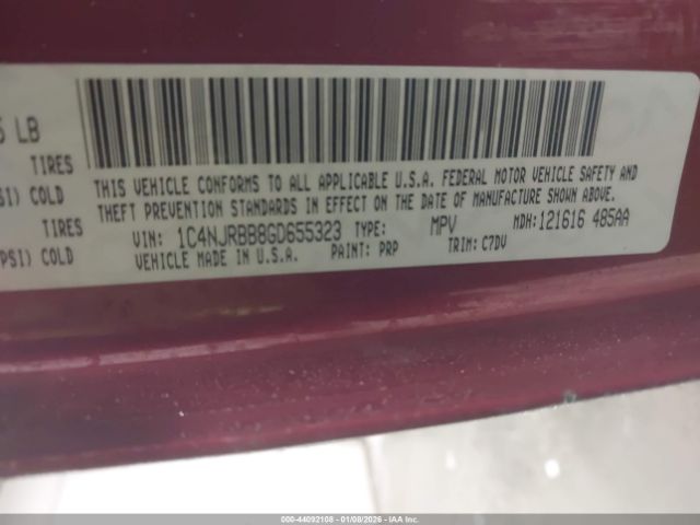 2016 JEEP PATRIOT 1C4NJRBB8GD655323 Photo 8