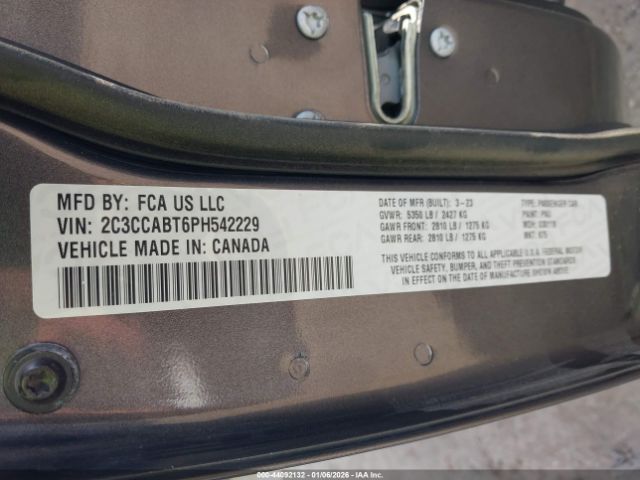 2023 CHRYSLER 300 2C3CCABT6PH542229 Photo 8