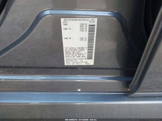 2019 NISSAN LEAF 1N4AZ1CP8KC319758 Photo 8