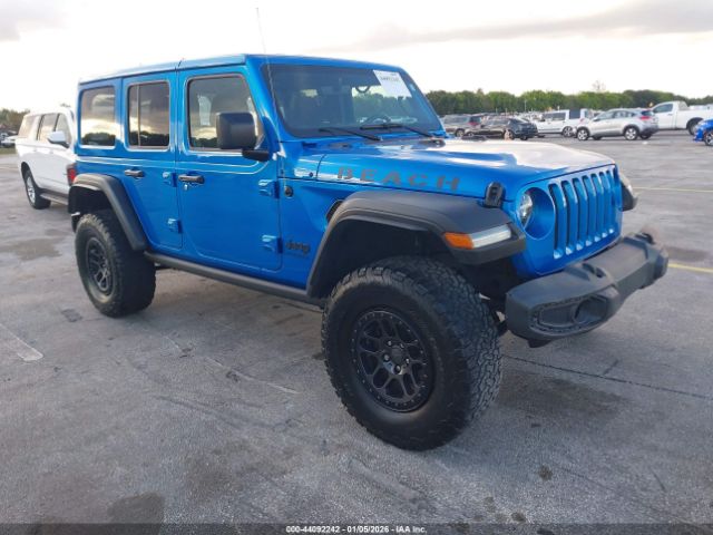 2022 JEEP WRANGLER UNLIMITED 1C4HJXDG6NW243171