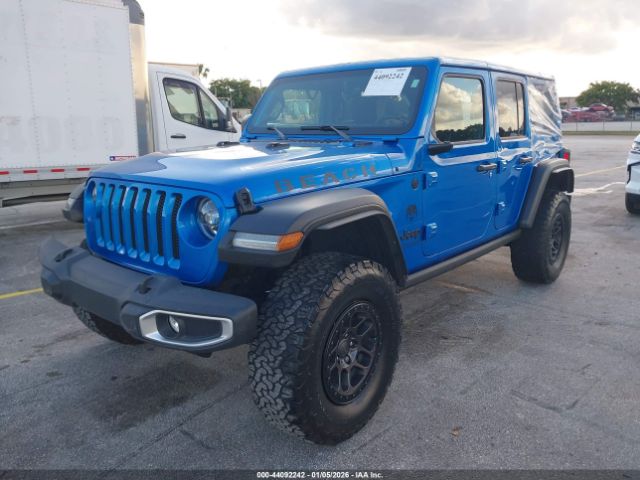 2022 JEEP WRANGLER UNLIMITED 1C4HJXDG6NW243171 Photo 1