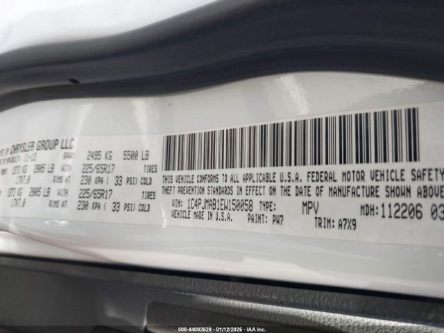 2014 JEEP CHEROKEE 1C4PJMAB1EW150058 Photo 8