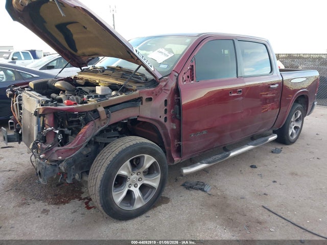 2020 Ram 1500 Laramie  4x4 5'7 Box მანქანა იყიდება აუქციონზე, vin: 1C6SRFJT2LN420075, აუქციონის ნომერი: 44092919