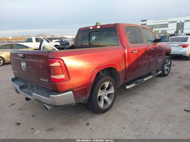 2020 Ram 1500 Laramie  4x4 5'7 Box მანქანა იყიდება აუქციონზე, vin: 1C6SRFJT2LN420075, აუქციონის ნომერი: 44092919