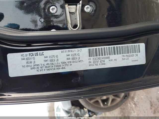 2017 CHRYSLER 300 2C3CCABG1HH593898 Photo 8