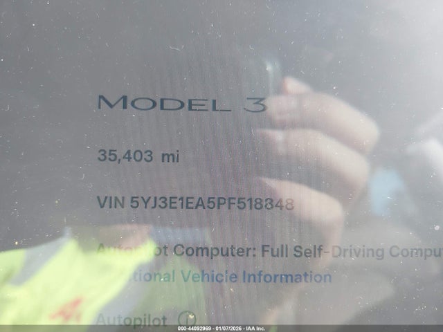 2023 TESLA MODEL 3 5YJ3E1EA5PF518848 Photo 6