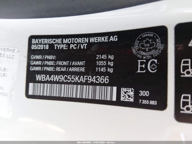 2019 BMW 440I WBA4W9C55KAF94366 Photo 8