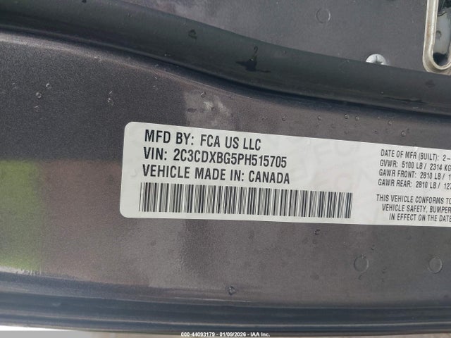Dodge Charger Sxt 2023 2C3CDXBG5PH515705 Image 9