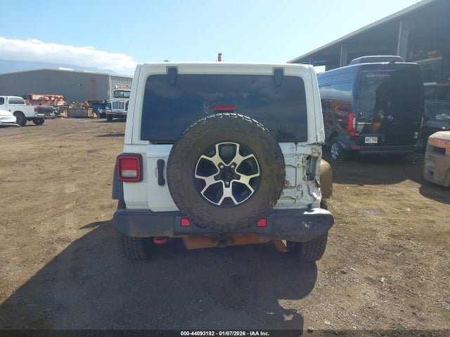 44093182 :رقم المزاد ، 1C4HJXFNXMW522746 vin ، 2021 Jeep Wrangler Unlimited Rubicon 4x4 مزاد بيع