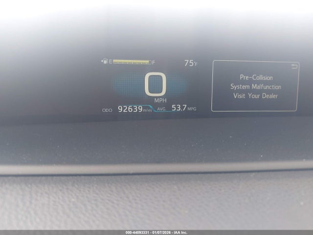 JTDKAMFU4N3153865 Toyota PRIUS XLE