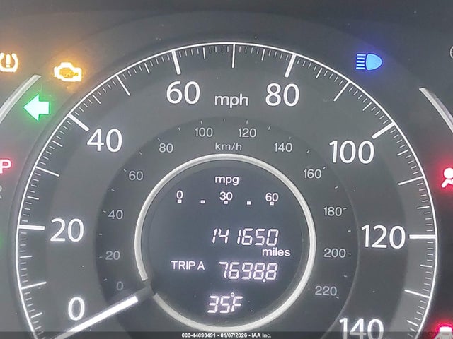 2014 Honda Cr-v Lx მანქანა იყიდება აუქციონზე, vin: 5J6RM4H3XEL038451, აუქციონის ნომერი: 44093491