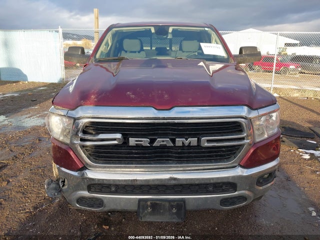 44093592 :رقم المزاد ، 1C6SRFFT8KN645463 vin ، 2019 Ram 1500 Big Horn/lone Star  4x4 5'7 Box مزاد بيع