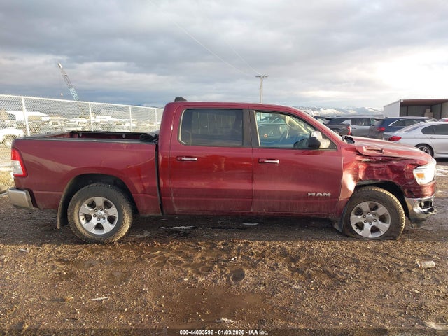 44093592 :رقم المزاد ، 1C6SRFFT8KN645463 vin ، 2019 Ram 1500 Big Horn/lone Star  4x4 5'7 Box مزاد بيع