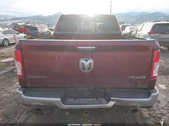 44093592 :رقم المزاد ، 1C6SRFFT8KN645463 vin ، 2019 Ram 1500 Big Horn/lone Star  4x4 5'7 Box مزاد بيع
