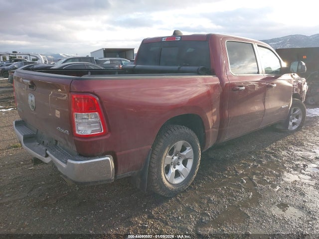 44093592 :رقم المزاد ، 1C6SRFFT8KN645463 vin ، 2019 Ram 1500 Big Horn/lone Star  4x4 5'7 Box مزاد بيع