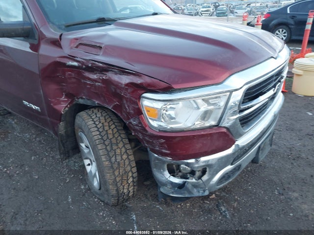 44093592 :رقم المزاد ، 1C6SRFFT8KN645463 vin ، 2019 Ram 1500 Big Horn/lone Star  4x4 5'7 Box مزاد بيع