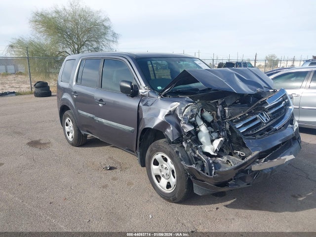 Honda PILOT LX 2015 5FNYF3H25FB029741 головне зображення