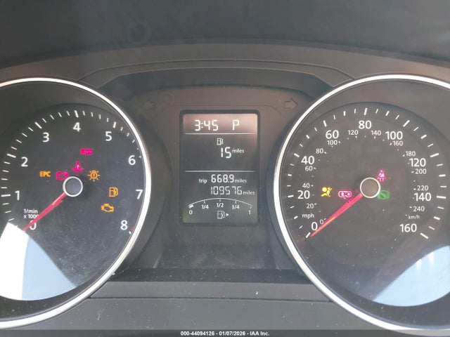 2017 Volkswagen Jetta 1.4t S მანქანა იყიდება აუქციონზე, vin: 3VW2B7AJ4HM326571, აუქციონის ნომერი: 44094126