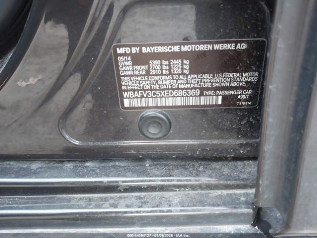 2014 BMW 535D WBAFV3C5XED686369 Photo 8