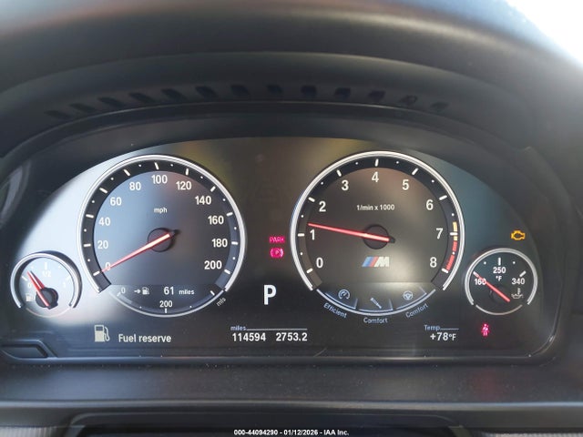 44094290 :رقم المزاد ، WBSFV9C59DD096192 vin ، 2013 Bmw M5 مزاد بيع