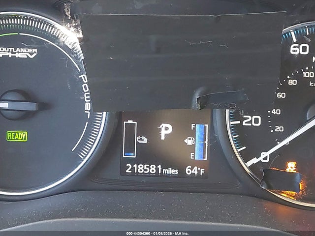 Продаж на аукціоні авто 2018 Mitsubishi Outlander Phev Gt, vin: JA4J24A54JZ055591, номер лоту: 44094360