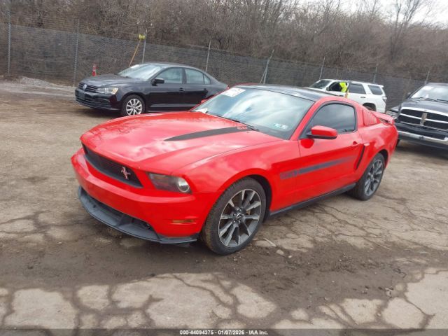 2012 FORD MUSTANG 1ZVBP8CF4C5271151 Photo 1