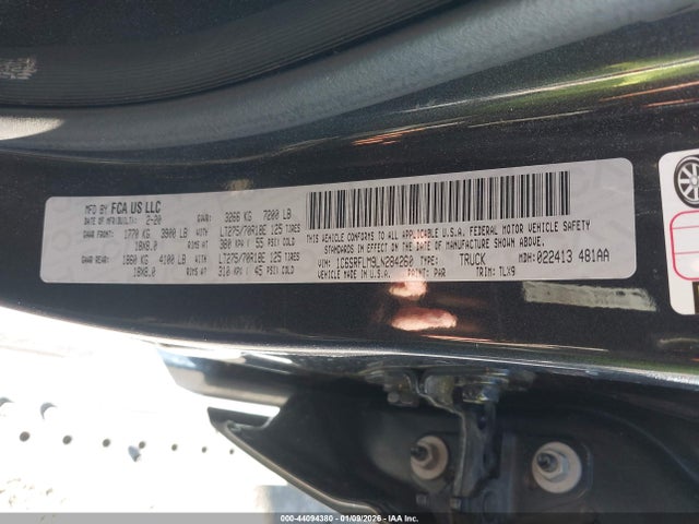 2020 RAM 1500 1C6SRFLM9LN284260 Photo 8