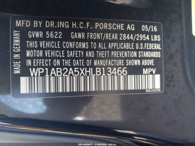 2017 PORSCHE MACAN WP1AB2A5XHLB13466 Photo 8