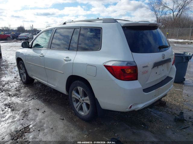 2008 TOYOTA HIGHLANDER JTEES43A682018252 Photo 2