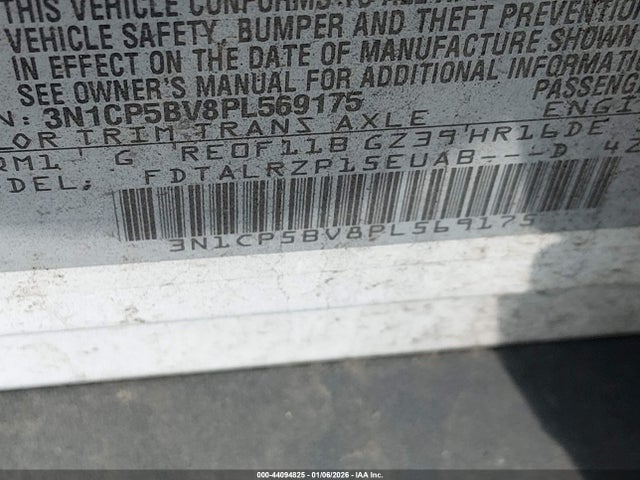 Nissan Kicks S Xtronic Cvt 2023 3N1CP5BV8PL569175 Image 9
