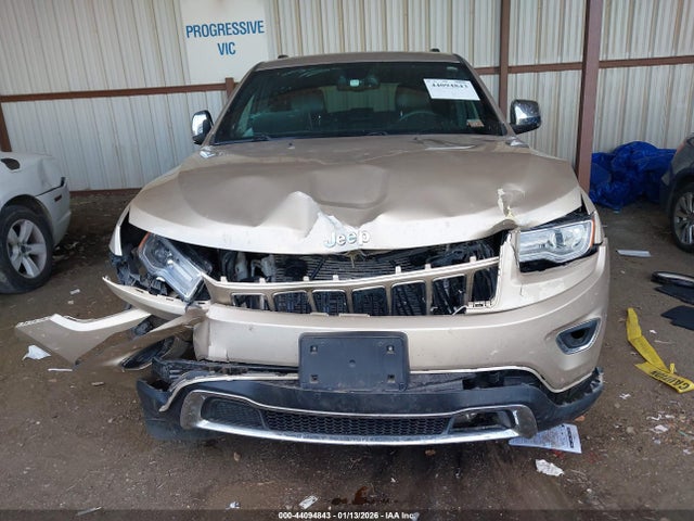 2015 Jeep Grand Cherokee Limited მანქანა იყიდება აუქციონზე, vin: 1C4RJFBG3FC229507, აუქციონის ნომერი: 44094843