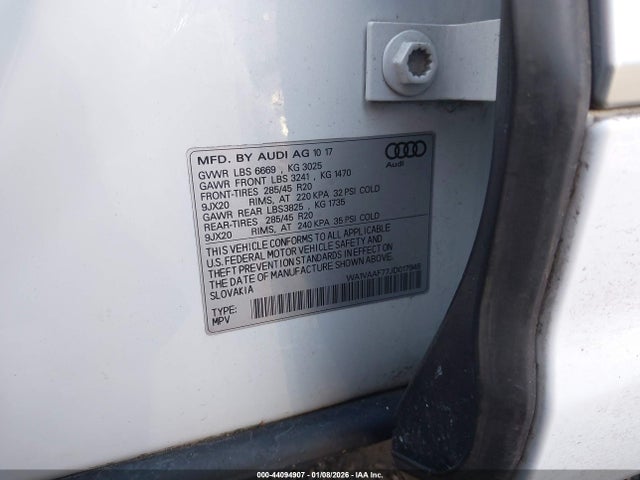 2018 AUDI Q7 WA1VAAF77JD017945 Photo 8
