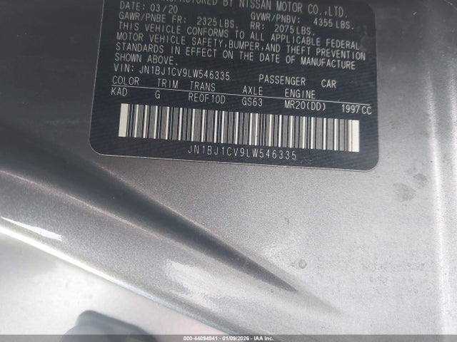 2020 NISSAN ROGUE SPORT JN1BJ1CV9LW546335 Photo 8