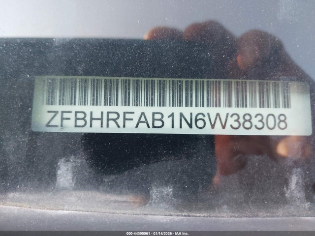ZFBHRFAB1N6W38308 RAM Promaster City Cargo Van