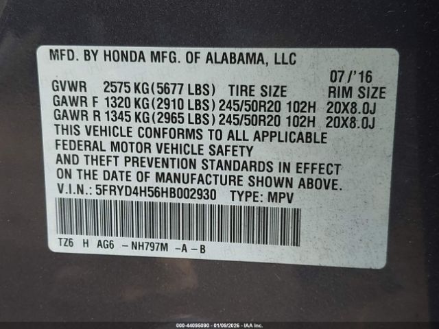 2017 ACURA MDX 5FRYD4H56HB002930 Photo 8