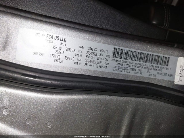 2020 DODGE DURANGO 1C4RDJDG6LC116394 Photo 8