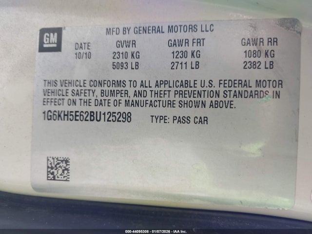 2011 CADILLAC DTS 1G6KH5E62BU125298 Photo 8