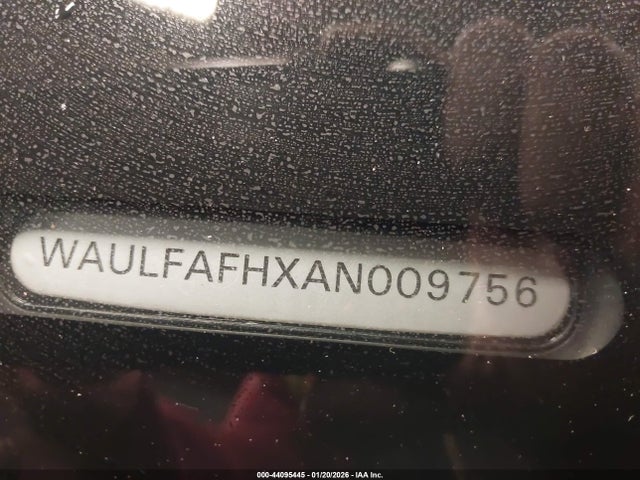 44095445 :رقم المزاد ، WAULFAFHXAN009756 vin ، 2010 Audi A5 2.0t Premium مزاد بيع