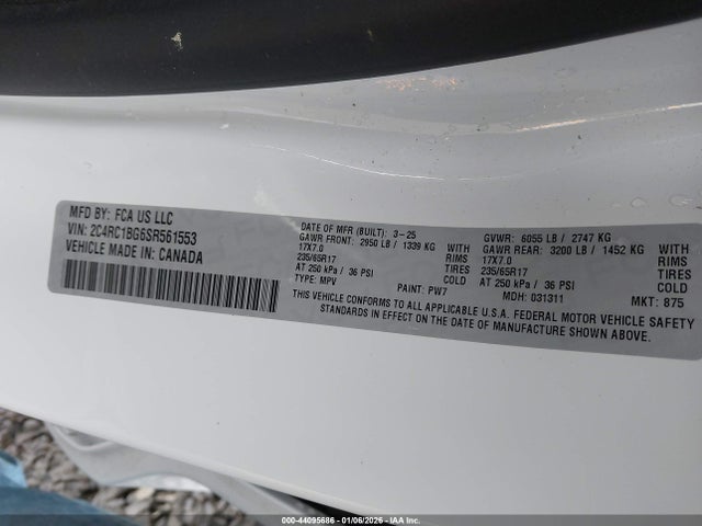 Chrysler Pacifica Select 2025 2C4RC1BG6SR561553 Image 25