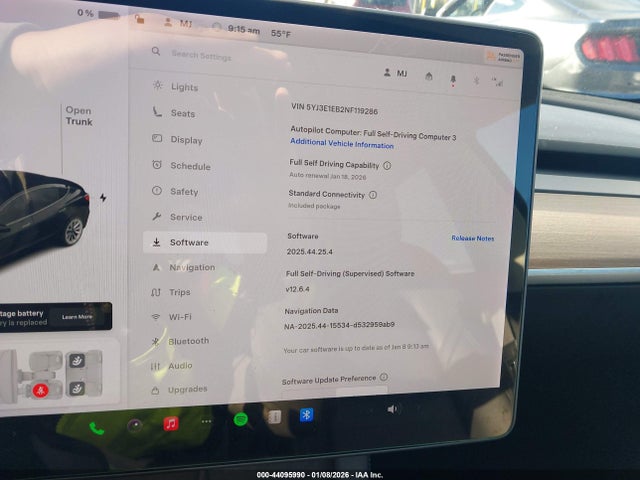 Tesla Model 3 Long Range Dual Motor All-wheel Drive 2022 5YJ3E1EB2NF119286 Image 18