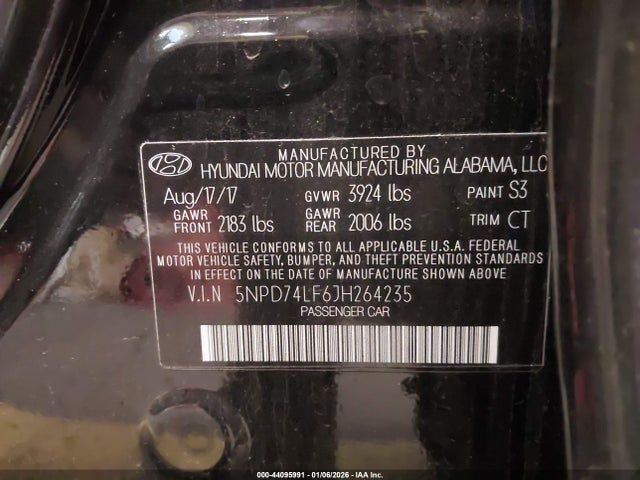 Hyundai ELANTRA SE 2018 5NPD74LF6JH264235 Image 9